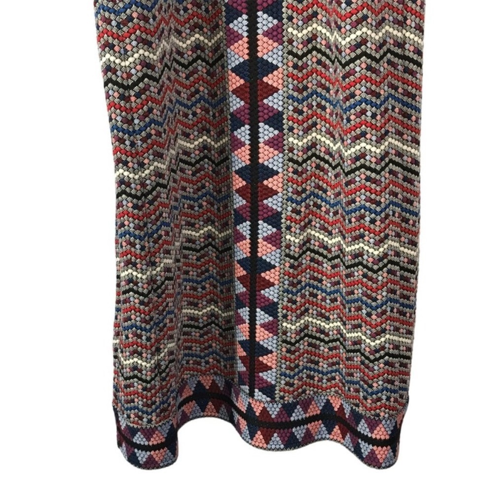 NWT $178 BCBG Max Azaria Jacquard Tesa Halter Dress M - Picture 3 of 9